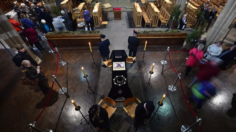 The king's remains were re-interred at Leicester Cathedral