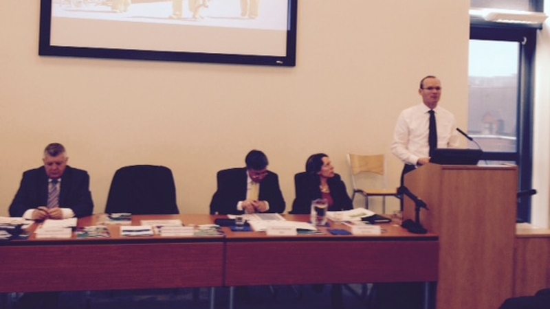 Simon Coveney said the seafood sector is worth €800m annually to the Irish economy