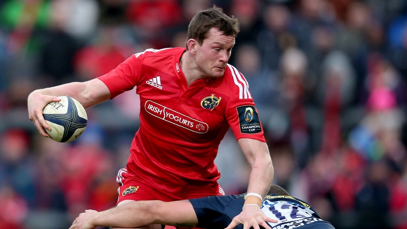 Denis Hurley captains Munster