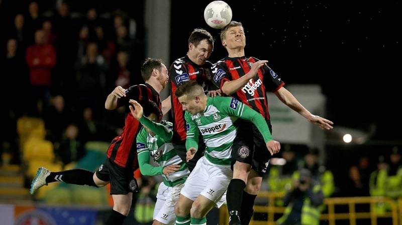 Bohemians and Shamrock Rovers played out a scoreless draw at Tallaght Stadium in March