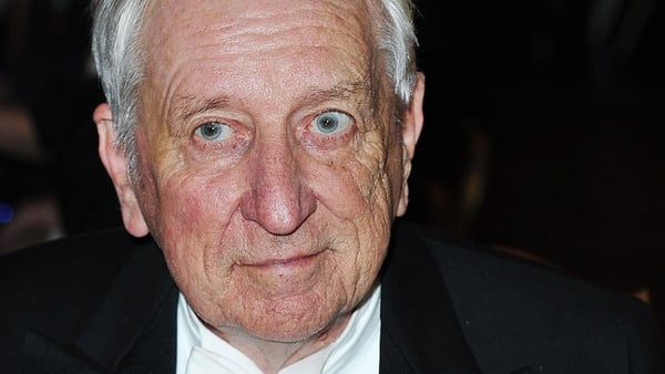 Tomas Transtromer pictured at the Nobel Prize banquet at Stockholm City Hall on December 10, 2011