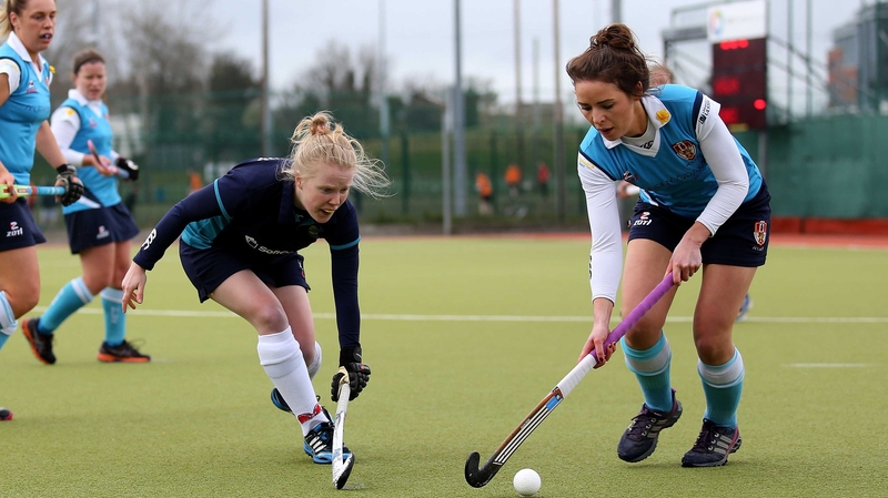 Ulster Elks' Stephaine Jameson and Eimear Horan of Hermes