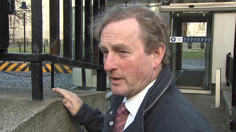 Enda Kenny described the process as 'perfectly normal'