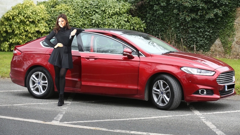 The I'm a Celebrity... Get Me Out of Here! star has been driving a 2.0-litre TDCi 150hp model