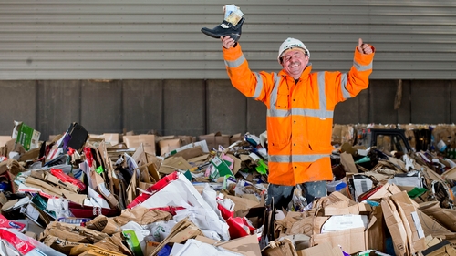 Costica Nedelcu was working at Panda’s recycling centre when he made the find