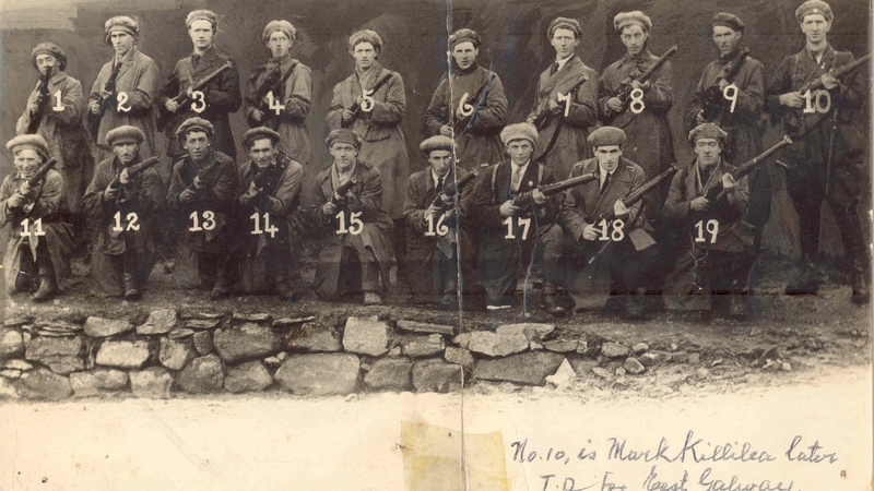 East Galway Flying Column (undated). (A/0865, Captured Photographs, Collins Papers, Military Archives)