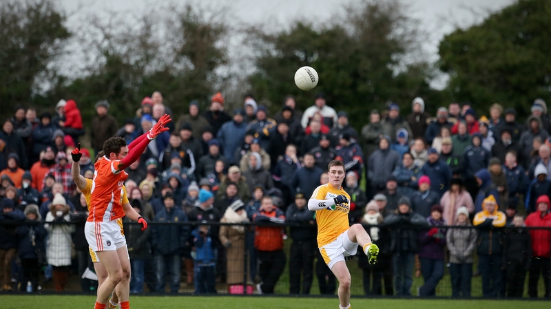 Antrim's CJ McGourty will start against Fermanagh on Sunday