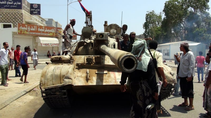 The evacuation came after two weeks of fighting between rebel forces and a Saudi-led coalition that has seen hundreds killed