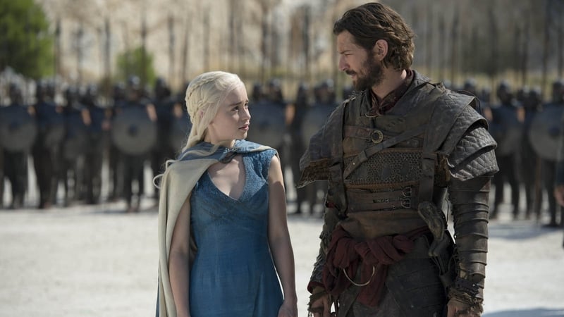 Emilia Clarke as Daenerys Targaryen in Game of Thrones