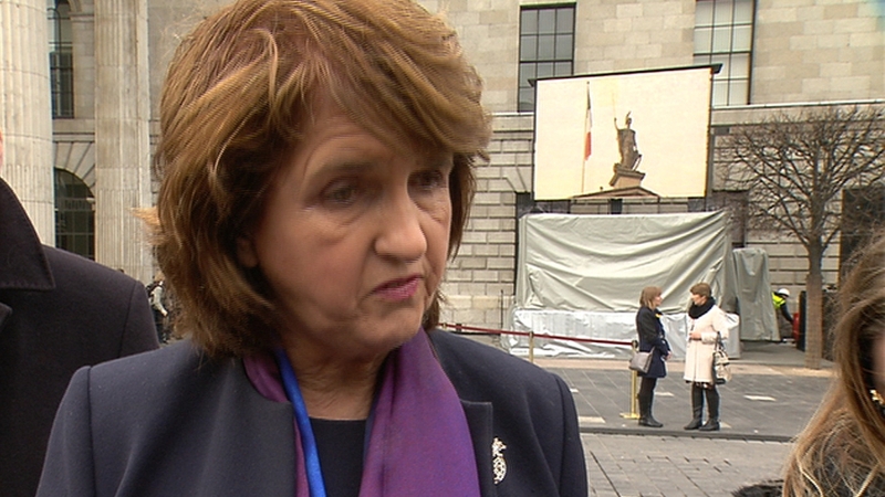 Joan Burton said more efficiency is vital for the economy