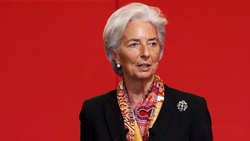ECB President Christine Lagarde said 'extraordinary times require extraordinary action'