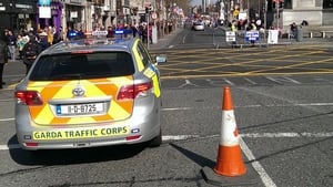 Dublin's main thoroughfare was pedestrianised for the event