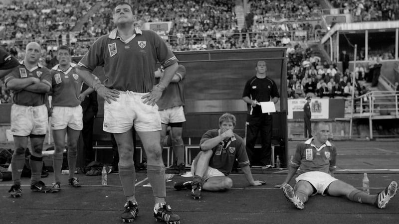 Reggie Corrigan captained Ireland on two occasions during his 47-cap career