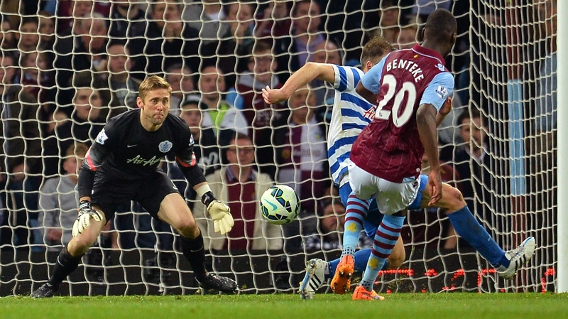 Christian Benteke's goals earned a point for Aston Villa
