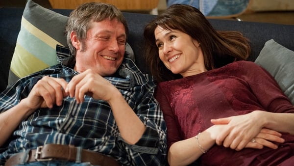 Emmerdale stars Bill Ward (James) and Gillian Kearney (Emma)