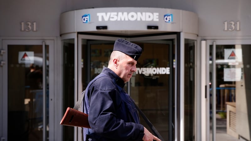 The assault caused TV5Monde's 11 channels to go temporarily off air and also hit its websites