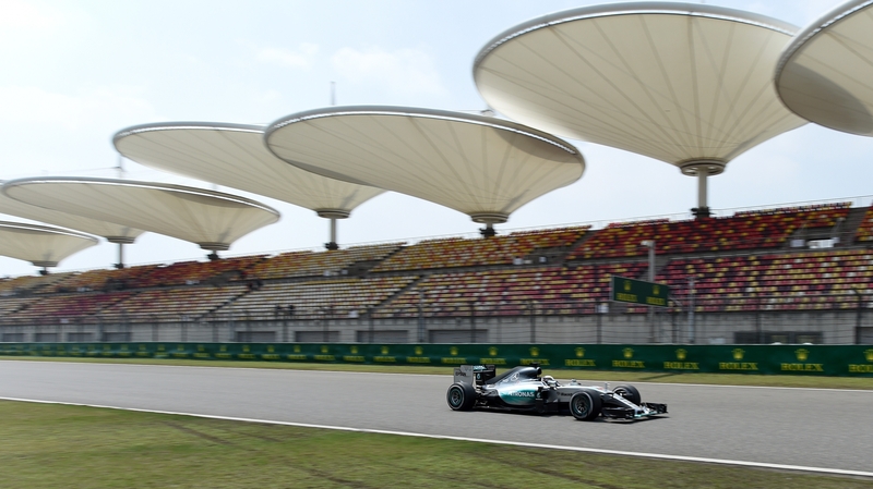 Lewis Hamilton led the way at the end of both of the 90-minute sessions