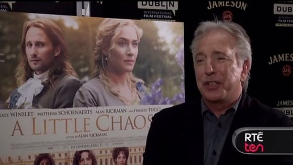 Alan Rickman on playing Louis XIV and Eamon de Valera