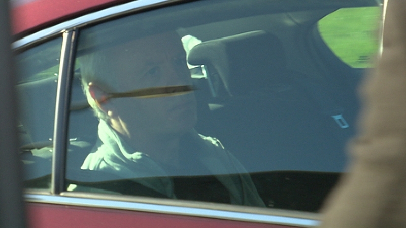 Eamon Lillis was driven away from Wheatfield prison in a taxi this morning