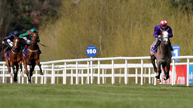 Success Days stormed home to win the Ballysax Stakes by four and a half lengths