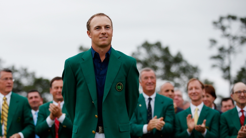 Jordan Spieth in the Green Jacket