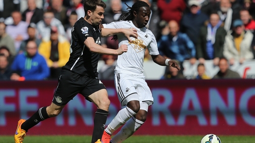 Seamus Coleman gifted Swansea a penalty