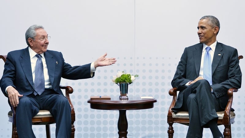 Cuban President Raul Castro met US President Barack Obama in Panama at the weekend