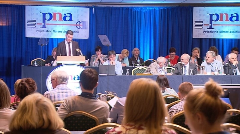 The Psychiatric Nurses' Association annual conference is taking place in the Hodson Bay Hotel in Athlone