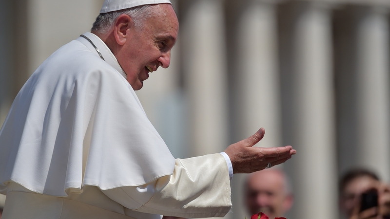 Pope Francis calls for urgent action to develop policies to reduce greenhouse gases