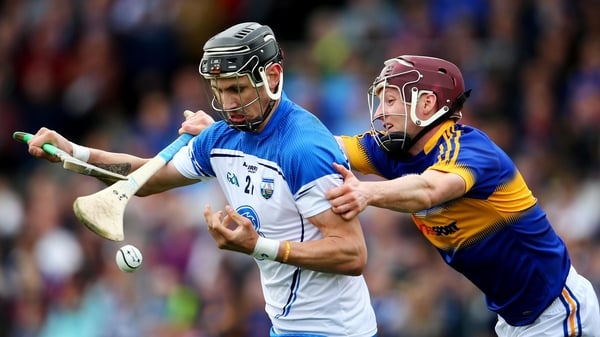 Maurice Shanahan in action against Tipperary