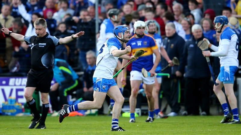 Waterford celebrate a first league final appearance since 2007