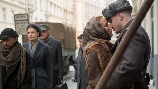 Tom Hardy and Noomi Rapace in Child 44