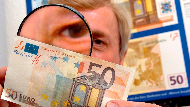 84% of the counterfeit currency withdrawn consisted of €20 and €50 notes