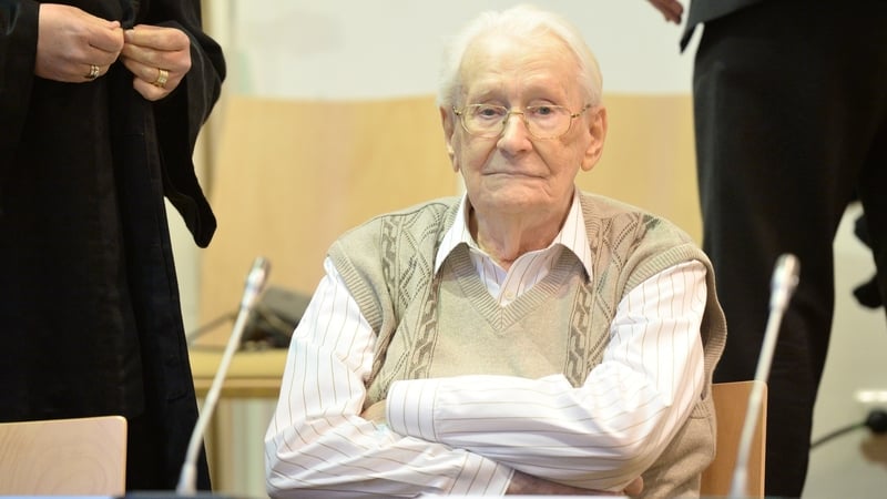 Oskar Groening was found guilty of being accessory to murders of 300,000 people