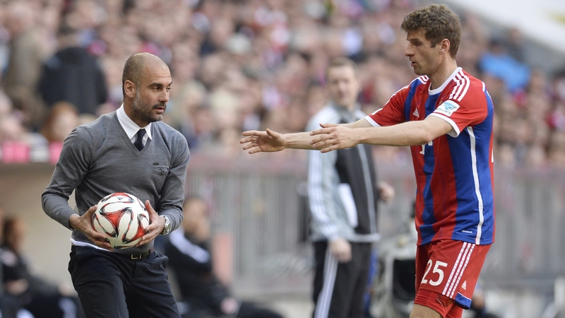 Pep Guardiola and Thomas Muller have it all to do tonight