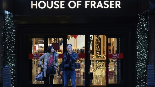 House of Fraser posted record sales of £1.3 billion in Britain