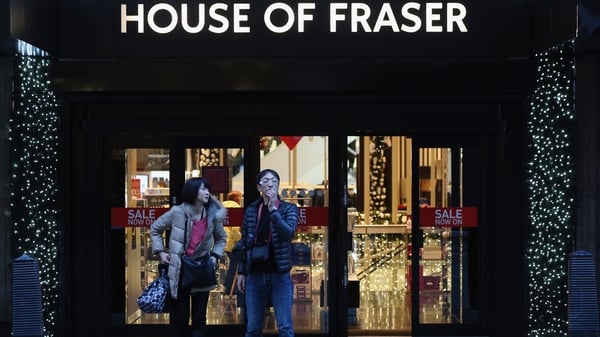 There are two House of Fraser stores on the island of Ireland – in Dundrum in Dublin and Belfast