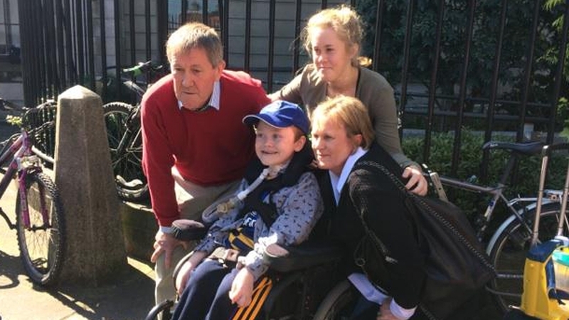 The settlement at the High Court is an interim one to cover five years of Matthew's care