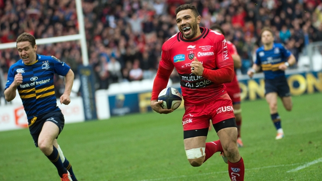 Bryan Habana intercepted a pass to break away and break Leinster hearts...