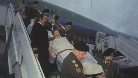 Private John O'Mahony Returns from Lebanon (1980)