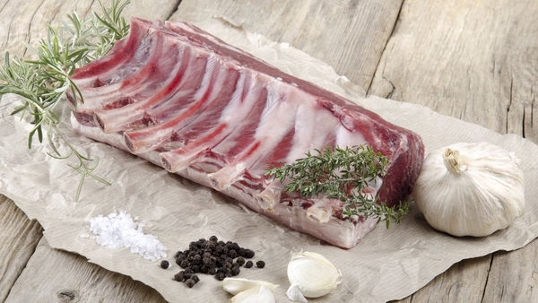 Mustard Crusted Rack of Lamb