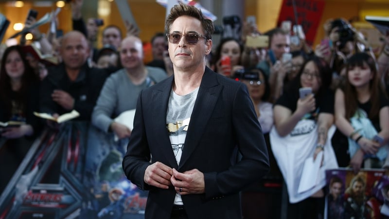 Robert Downey Jr was joined on the red carpet by Chris Hemsworth, Mark Ruffalo, Chris Evans, Scarlett Johansson, Jeremy Renner, Aaron Taylor-Johnson, Elizabeth Olsen and Paul Bettany, among others