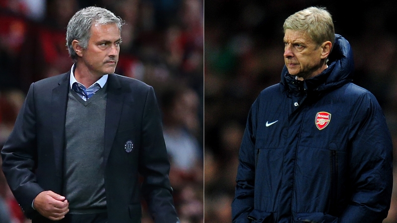 Jose Mourinho and Arsene Wenger are known to have a fractious relationship