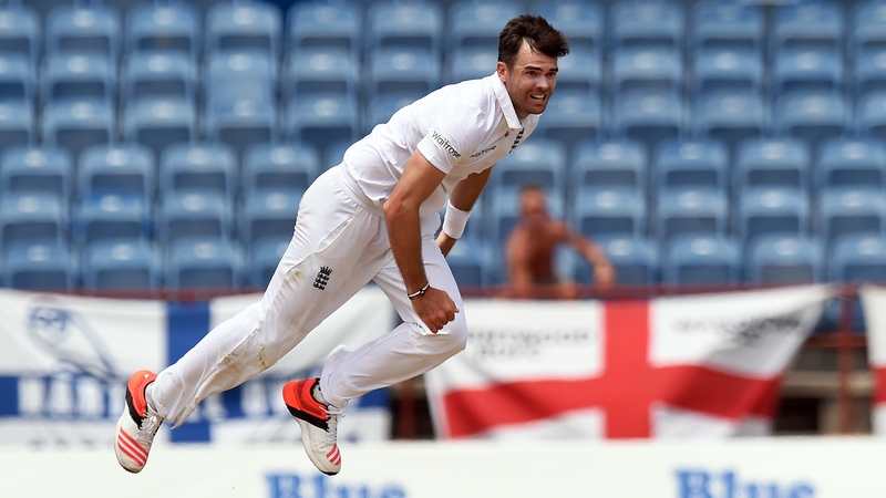 James Anderson again starred for England