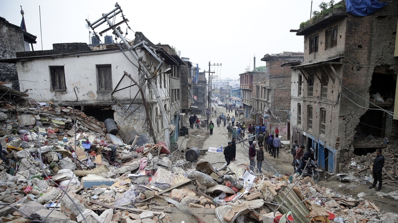 The Nepal government urged nations to send aid and braced for the death toll to rise