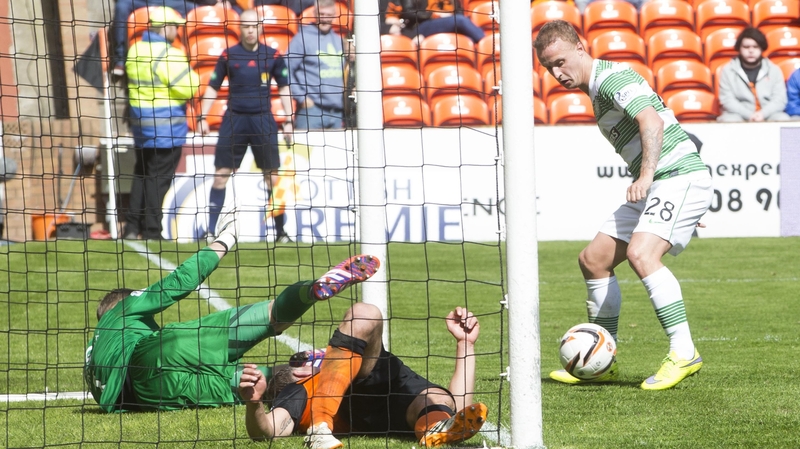 Leigh Griffiths scored three goals for Celtic