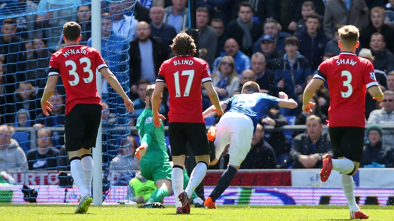 Ireland international James McCarthy opened the scoring for Everton