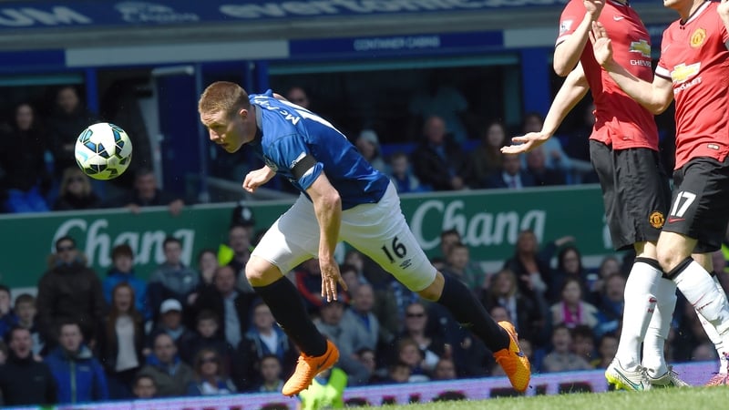 James McCarthy opened the scoring for Everton