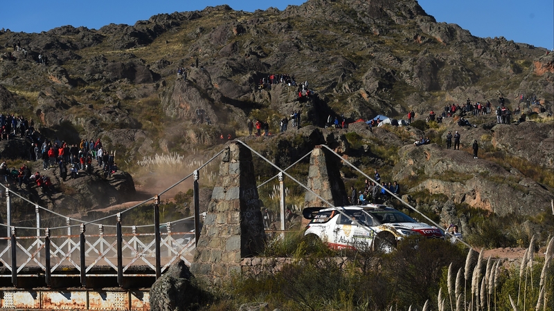 Kris Meeke took victory in Argentina