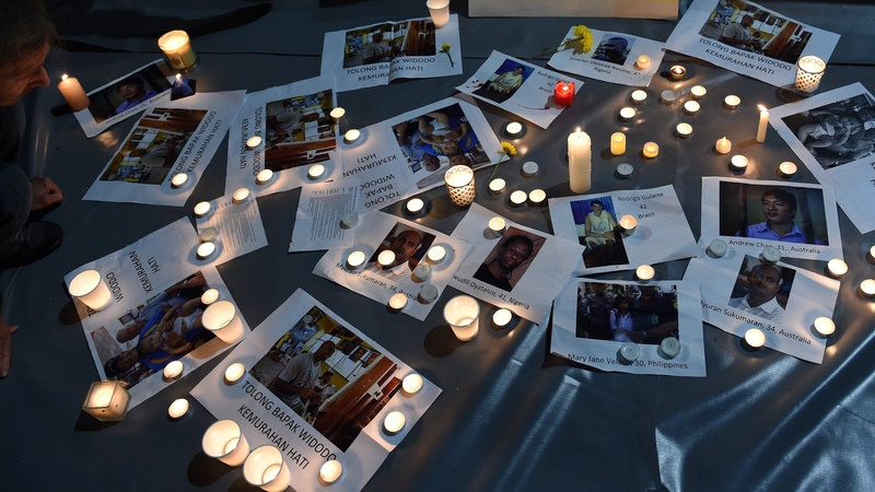 The nine prisoners are due to be executed this evening